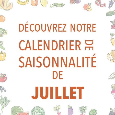 Fruits & légumes : le calendrier de saisonnalité de Juillet 2022, selon Biocoop